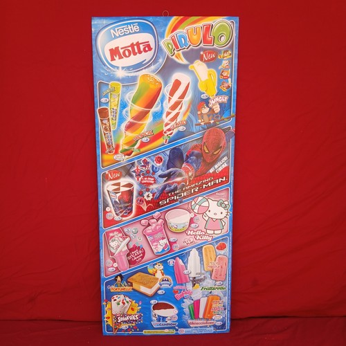 Insegna tabella gelati motta - tabella,