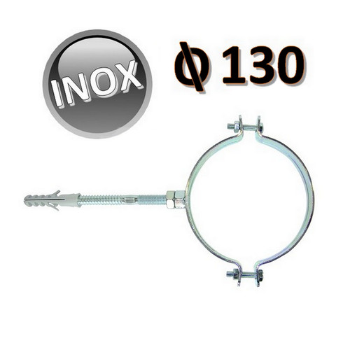 Collare acciaio inox 130 - acciaio,