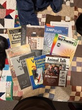 9 Books Homeschool lot