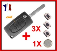 Key flip shell for Peugeot