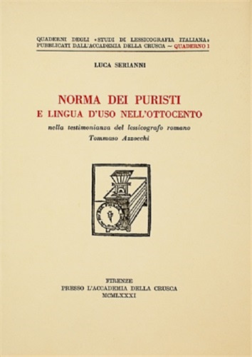 Serianni luca norma dei - serianni,luca.,