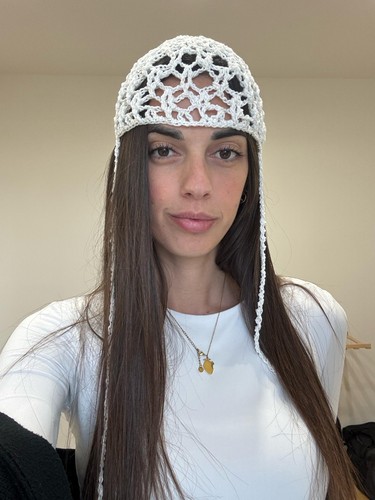 Crochet mesh skull - crochet,