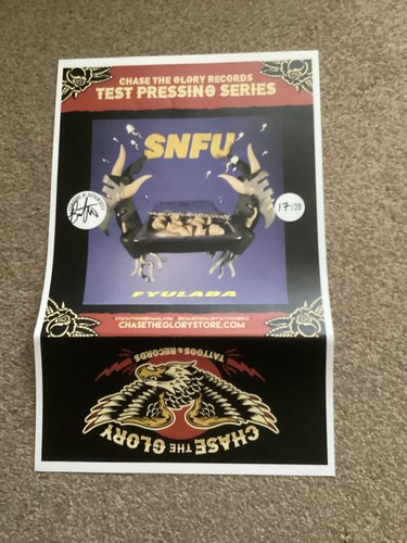 Snfu fyulaba test pressing - snfu,