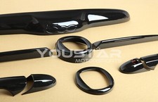 2015 ON HQ FIAT 500 NUOVO NERO LUCIDO DISTINTIVO COMBO SET FINITURE 500 SPORT LOUNGE