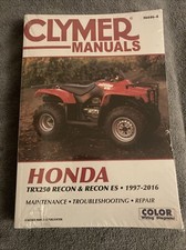 Honda quad atv clymer - honda,