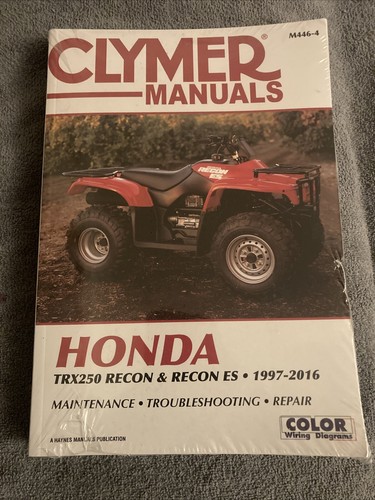 Honda quad atv clymer haynes - atv,