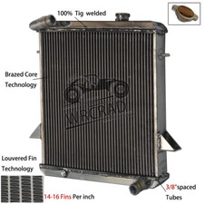 2-Rows Manual Radiator For