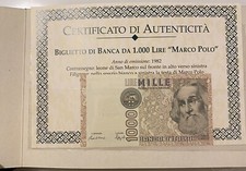 1000 LIRE - Marco Polo - Mille