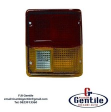 Mitsubishi PAJERO 1983 - 1991 FANALE STOP POSTERIORE BIANCO ARANCIO ROSSO DESTRO