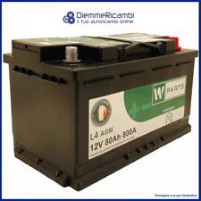 BATTERIA AUTO 80 Ah AGM - 800A