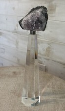 Real Amethyst Stone on Top Of