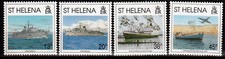 St. Helena 576-78 **, 10 Jahre Befreiung der Falkland-Inseln, Schiffe