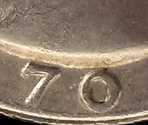 1970 washington quarter - d,
