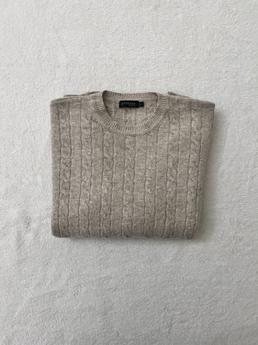 Maglione trecce beige - maglione, a