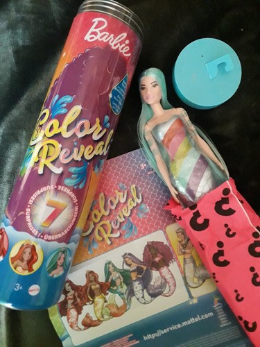 Barbie sirena color reveal - barbie,
