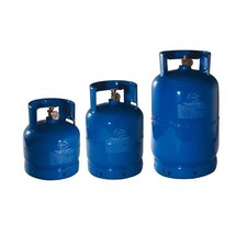 Gisi Bombola da Campeggio per Gas Propano Vuota con Rubinetto 2 Kg - 51031002/TP