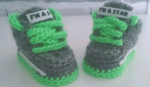 Scarpe all uncinetto - all'uncinetto, bambino