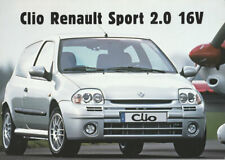 BROCHURE RENAULT Clio Renault Sport 2.0 16v - 11/1999 - Italian