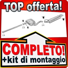 Scarico Completo per VW GOLF 3 III 2.0 GTI 2-Volumi Cabrio 08.1993-1997