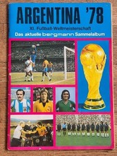 Album figurine ARGENTINA 78 COMPLETE sticker world cup wc wm 1978 card bergmann