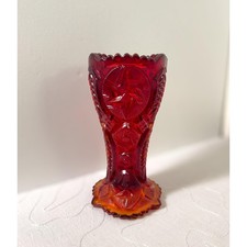 Vaso Amberina "Ohio Star" di
