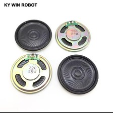 Altoparlante di ricambio per citofono 0,5 watt 32 ohm diam. 40 mm spessore 5 mm