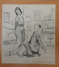Walter Molino disegno