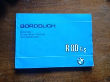 Libretti Di Bordo Bmw R 80 G/S