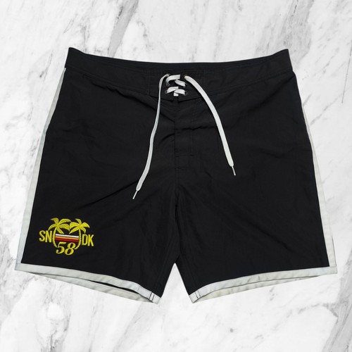 Sundek costume uomo nero palme - sundek,