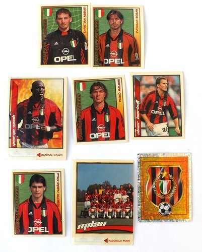 Figurine milan calcio - figurine,