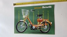 Benelli 50 Gentleman 1975 depliant brochure ciclomotore originale italiano