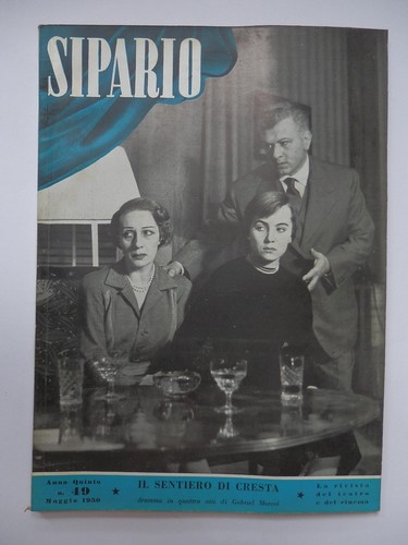 Sipario rivista teatro cinema - rivista,