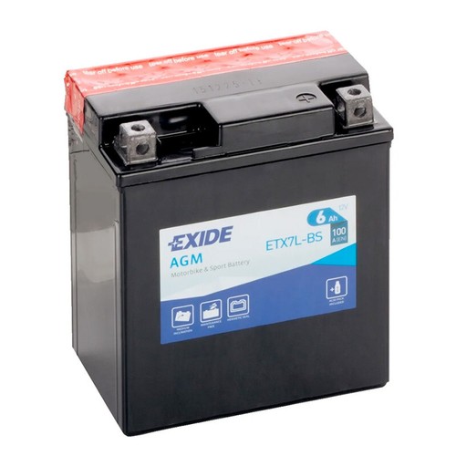Batterie moto exide etx7l - moto, etx7l-bs