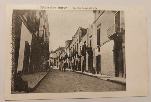 Cartolina minervino murge - cartolina,