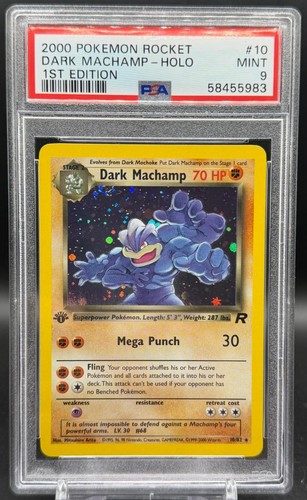 Dark machamp holo - machamp, 10/82