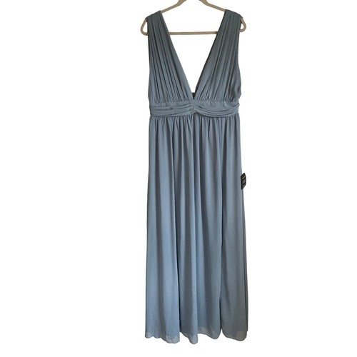 Maxi abito blu lulus nuovo - nuovo, con