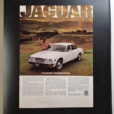 1978 Jaguar XJ6 - Original AD Advertising Pubblicità Vintage