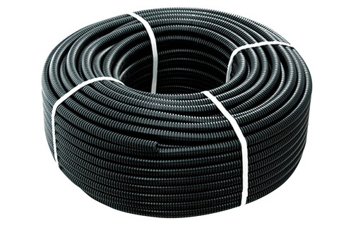 Corrugato nero tirafilo - corrugato, c/tirafilo