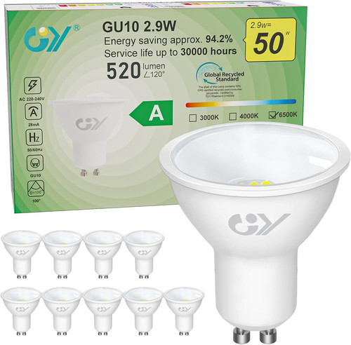 Lampadina led gu10 9w - lampadina, gu10,