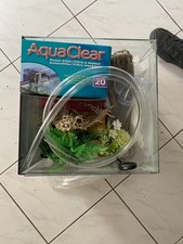 Acquario 30X30cm 30L completo di tutto - Filtro, Arredamento, Pompa per ricambio
