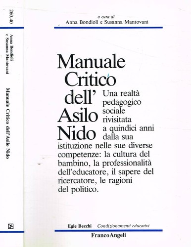 Manuale critico dell'asilo
