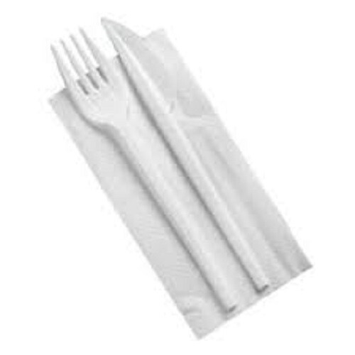 500 bis set posate bianche - ,