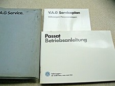 VOLKSWAGEN PASSAT 1986 MANUALE MANUTENZIONE E VARIE CON BUSTA ORIGINALE 