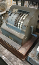 Vintage Soviet union cashier