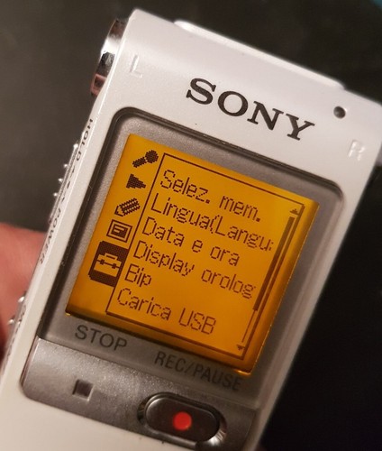 Sony icd ux512 white - icd-ux512, stereo