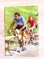 Carta '54 Blue Band Sportboek #47 Fausto Coppi Italia mai usata Koblet Tour De France