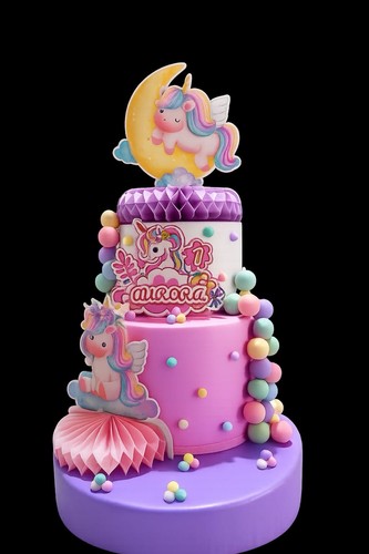 Torta scenografica unicorno - scenografica,