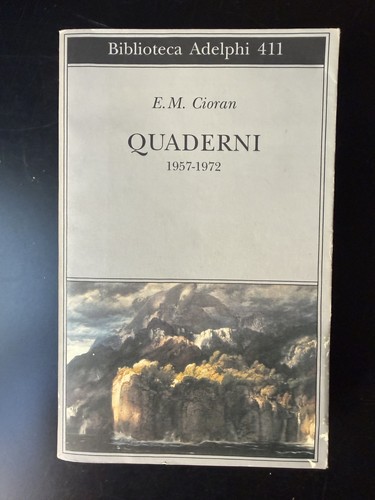 Cioran quaderni - e., cioran,