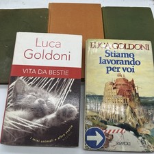 LOTTO 5 LIBRI DI LUCA GOLDONI