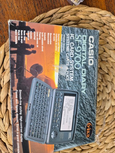 Casio 9700 diario - sf-9700, digitale
